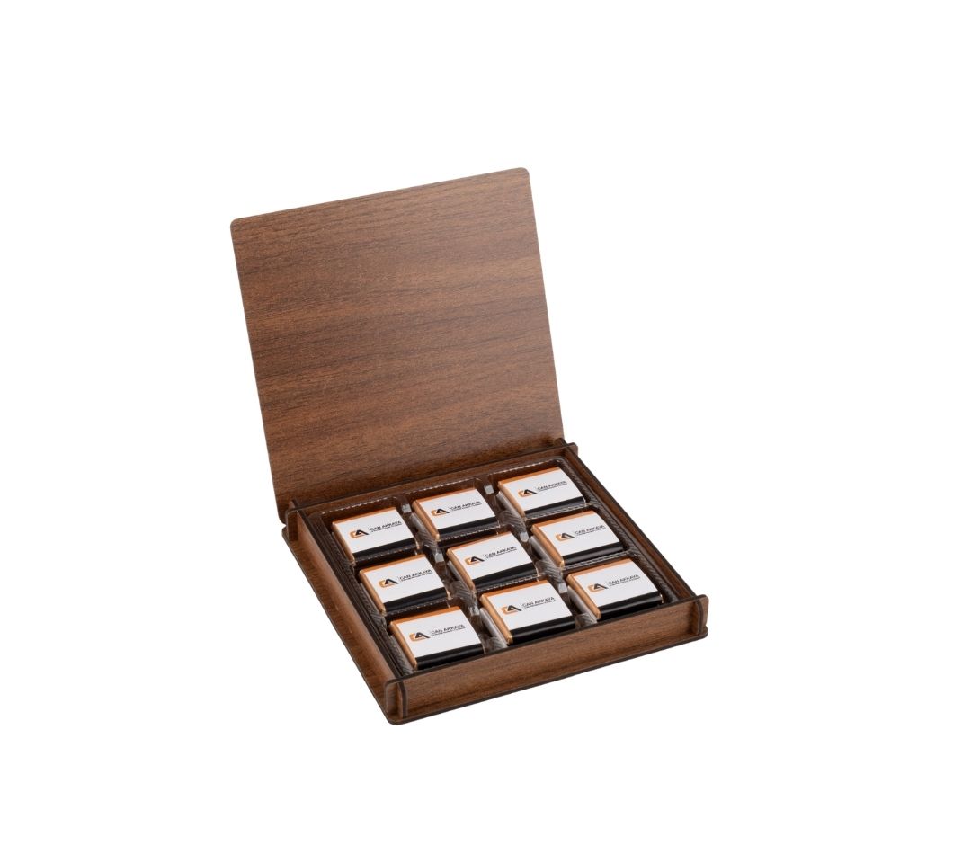 Ahşap Kutulu Çikolata - Can Akkaya