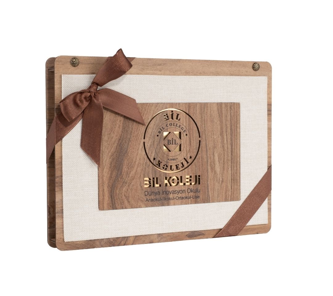 Ahşap Kutulu Çikolata - Bil Koleji