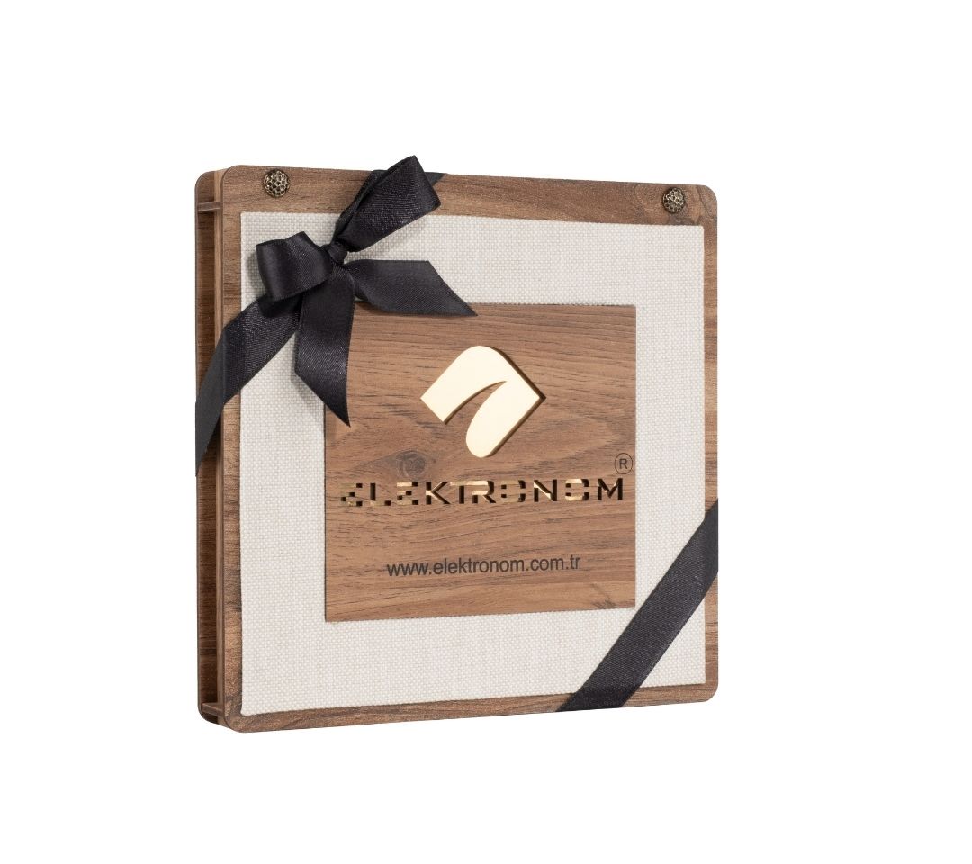 Ahşap Kutulu Çikolata - Elektronom